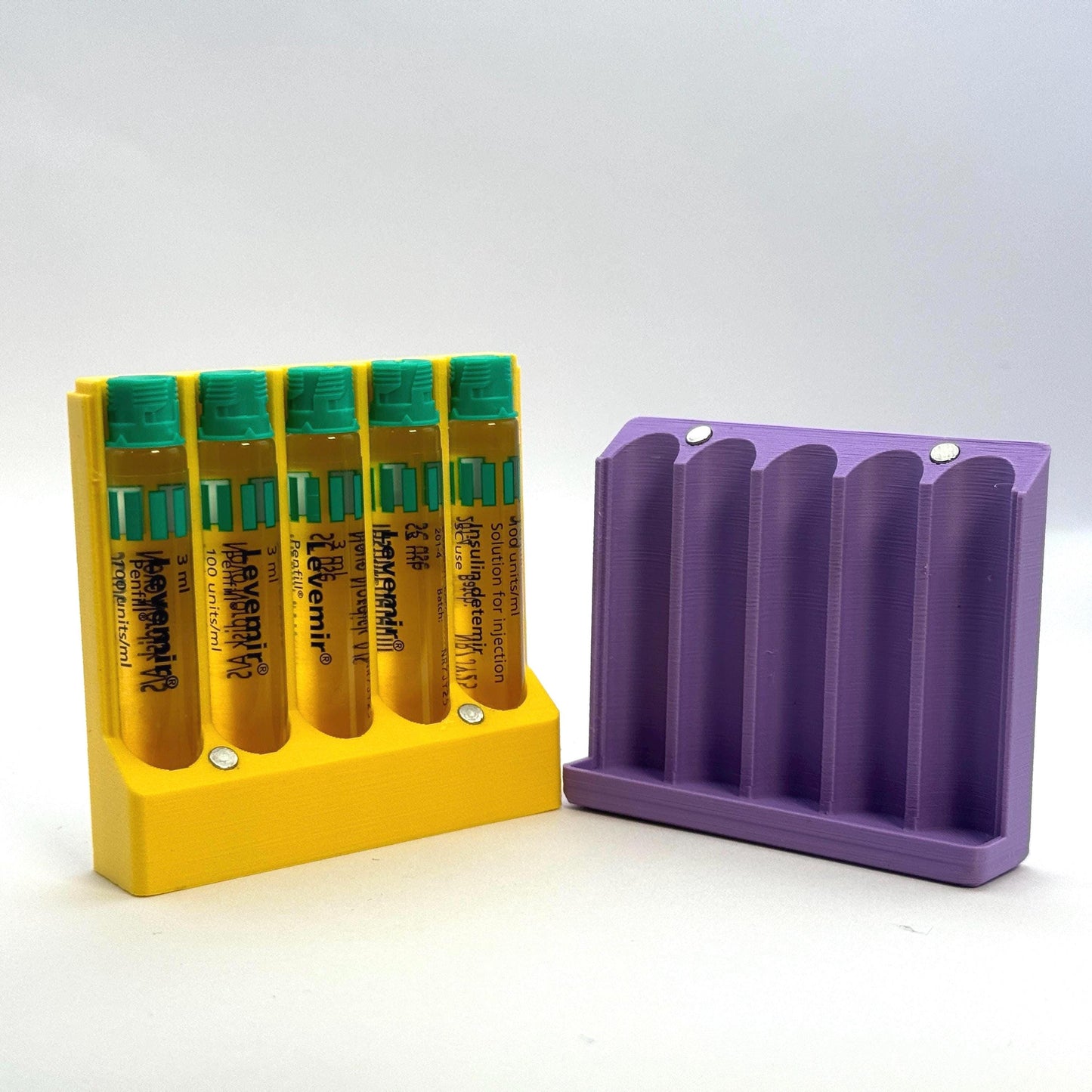 Customizable Insulin Travel Case for Pen Fills | Compact Diabetes Supply Holder | Portable Organizer for Insulin