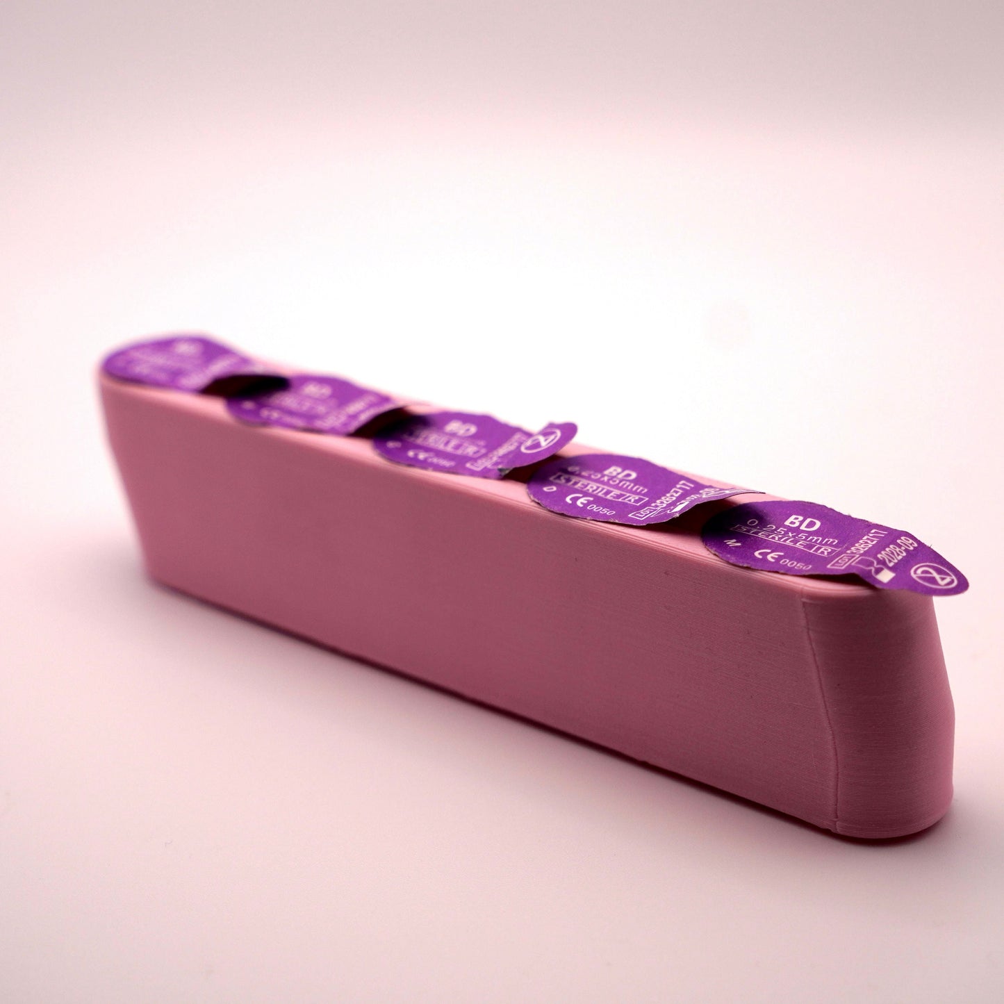 2 pack of Compact Insulin Needle Holder: BD Micro Fine Plus, Travel Diabetes Care